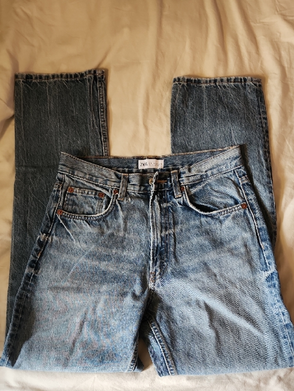 ZARA Straight Leg Denim